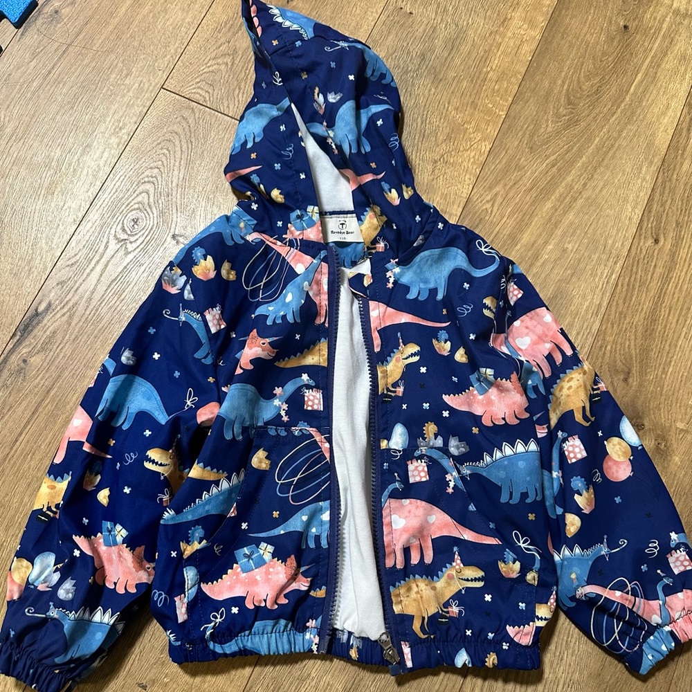 Toddler windbreaker zip up 2-3T